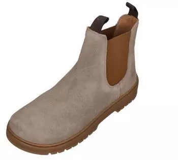 Koel Women's Barefoot Chelsea Boots GAVIEN SUEDE taupe