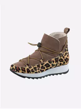 Heine Ankle Boot braun/leo