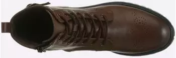 Heine Lace-up Ankle Boot braun