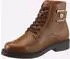 Andrea Conti Lace-Up Ankle Boot (57542841 / 57089522) cognac