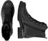 Remonte Dorndorf Lace-Up Ankle Boot with Profiled Sole schwarz