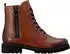 Remonte Dorndorf Lace-Up Ankle Boot with Profiled Sole braun