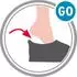 Rieker Ready2GO Slip-On Sneaker with MemoSoft Insole brombeere/schwarz