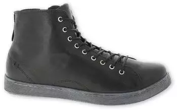Andrea Conti Lace-Up Ankle Boot schwarz/grau