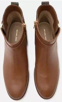 Michael Kors Rachel Flat Bootie cognac/dunkelbraun
