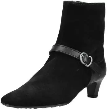 Hispanitas Suede Ankle Boot schwarz