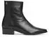Tommy Hilfiger Emaille Flag Suede Ankle Chelsea (FW0FW09575) gold/schwarz