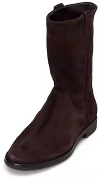 Marc O'Polo Soft Suede Ankle Boot dunkelbraun