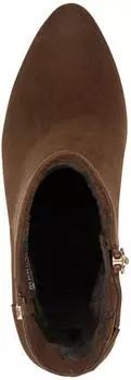 Marco Tozzi Ankle Boots with Block Heel cinnamon