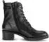 Gabor Lace-up Boots with Block Heel G-Width (8011.01) schwarz