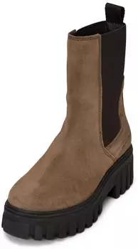 Marc O'Polo Chelseaboots aus edlem Rindleder faded braun