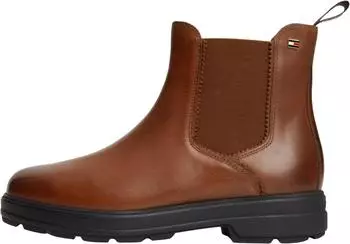 Tommy Hilfiger Th Flag Outdoor Chelsea Boot (FW0FW09573) braun