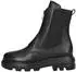 Paul Green Lace-Up Ankle Boot Nubuck Leather/Textile schwarz