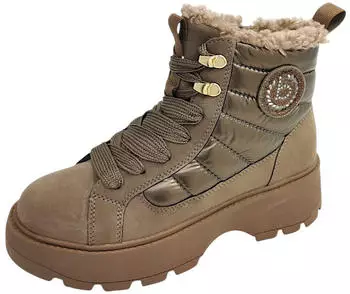 Bugatti 435-AXE31 Boots Women taupe/metalics