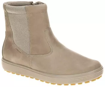 Ecco CLASSIC TRED ZIP BOOTIE grau