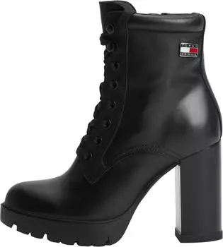 Tommy Hilfiger TJW LACE UP HIGH HEEL BOOTS schwarz