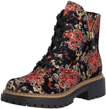 Rieker Lace-up Boots (72617) schwarz-multi/schwarz