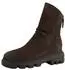 Paul Green Ankle Boots, Nubuck Leather grain nubuk mocca/dunkelbraun