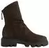Paul Green Ankle Boots, Nubuck Leather grain nubuk mocca/dunkelbraun