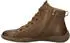 Josef Seibel Wynona 15 Barfußschuh Schnürboots mit zwei Reißverschlüssen Weite G camel