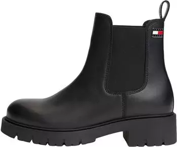 Tommy Hilfiger TJW Cleated Chelsea Boots schwarz