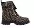 Marco Tozzi Lace-up Boots Block Heel Lace-up Ankle Boot in Animal Look braun