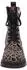 Marco Tozzi Lace-up Boots Block Heel Lace-up Ankle Boot in Animal Look braun