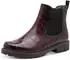 Tamaris Chelsea Boots Schlupfstiefel rot
