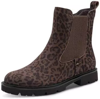 Tamaris Wide Fit Chelsea Stiefelette (Leder) (8-85402-47) beige
