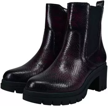 Bugatti 435-axd30Mid Boots bordeaux/weinrot/schwarz