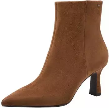 Tamaris Ankle Boot Funnel Heel cognac