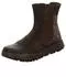 Think COMODA Ankle Boot Suede/Textile (3-000993) mocca/kombi