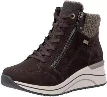 Remonte Dorndorf D0T77 Lace-Up Ankle Boot cigarre/cigarre-ginger/nougat