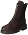 Paul Green Lace-Up Ankle Boot Nubuck Leather/Textile braun