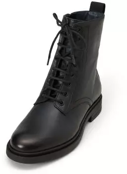 Marc O'Polo Ankle Boot with Practical Inner Zipper true navy