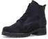 Gabor Chelsea Boots Lace-up Boots Block Heel G-Width dunkelblau