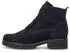 Gabor Chelsea Boots Lace-up Boots Block Heel G-Width dunkelblau