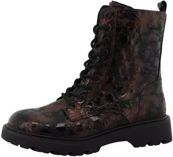 Tom Tailor Lace-up Boots braun/mokka-multi