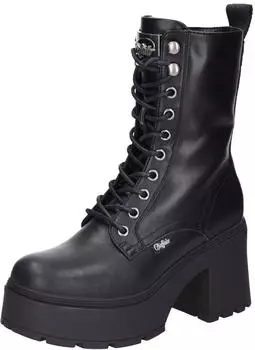 Buffalo Mila Lace Up Vegan Nappa schwarz
