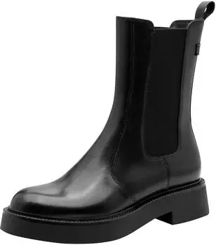 Tamaris Chelsea Boots, Leather black uni