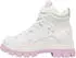Buffalo Aspha NC Mid Vegan Nubuck weiß/rose