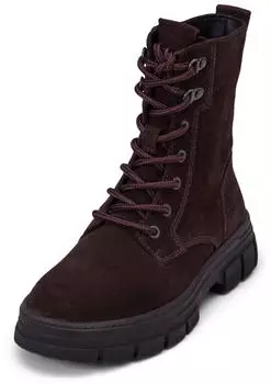 Marc O'Polo mit Innenzipper Stiefelette burnt coffee
