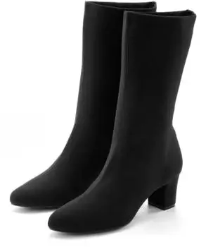 Lascana Sock-Boot Slip-on Ankle Boots schwarz
