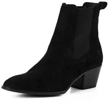 Tamaris 1-25014 Pull-on, TOUCH-IT Footbed, Block Heel 5.5 cm schwarz