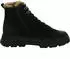 Paul Green Ankle Boot Nubuck Leather Warm Lining schwarz