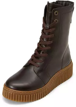 Marc O'Polo Lace up Bootie (40916066301100) black coffee