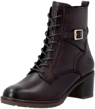 Remonte Dorndorf Ankle Boot Leather Lace-Up Boot dunkelbraun