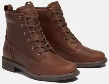 Timberland Verona Square Mid Lace Boot Lace-Up Boots medium brown full grain