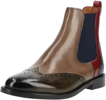 Melvin & Hamilton Ankle Boot braun/blau