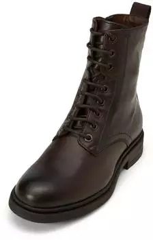 Marc O'Polo Stiefelette mit praktischem Innenzipper dark brown